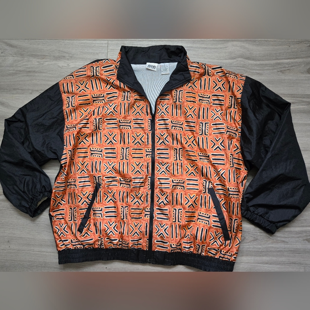 Vintage 90s Men Avon Windbreaker